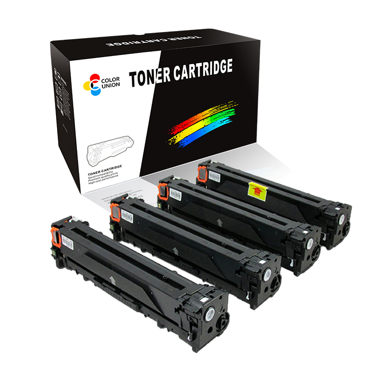 China premium color toner cartridges CF210A CF211A CF212A CF213A 131A for HP LASEJET PRO 200 M251NW/M276NW