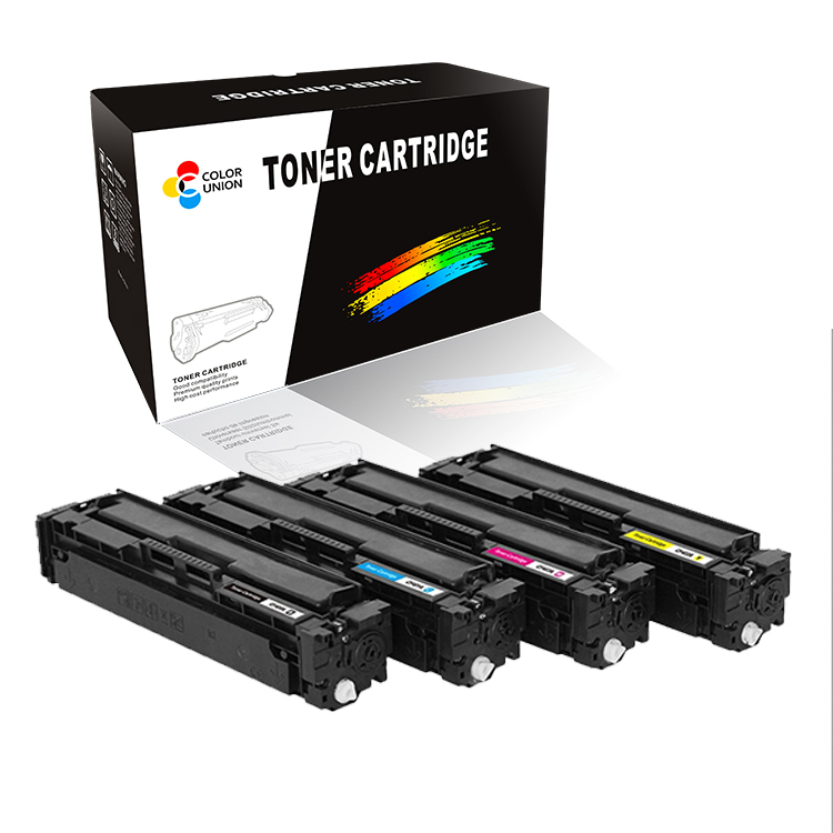 Compatible 410A Series CF411A CF412A CF413A Toner Cartridge for HP LaserJet Pro M452dw M452dn Printer